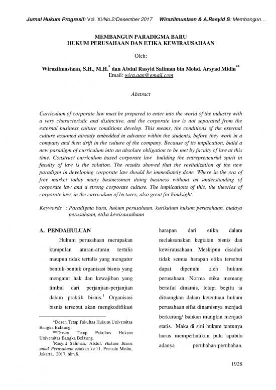picture Etika Pdf 62875 | 281750 Membangun Paradigma Baru Hukum Perusahaa F5fd8e14