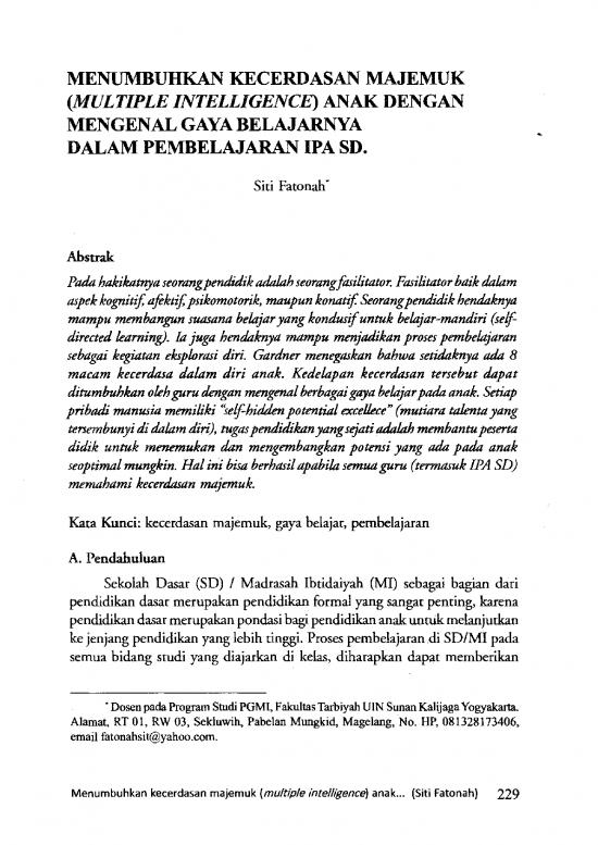 picture Kecerdasan Pdf 63923 | 284645 Menumbuhkan Kecerdasan Majemuk Multiple Da97dad6