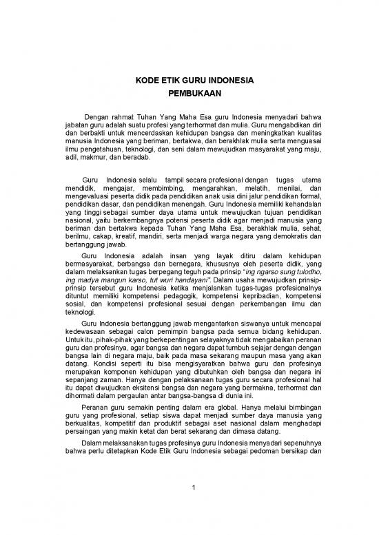 picture Kode Etik Guru Pdf 63242 | 96612730kode Etik Guru Indonesia