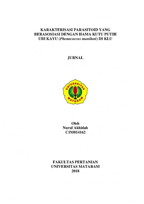 picture Contoh Parasitoid 62090 | Artikel Ok