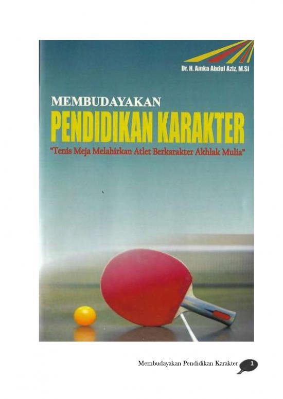 picture_Permainan Tenis Meja 63856 | B Publikasi Buku Karakter Tenis Meja (monografi)