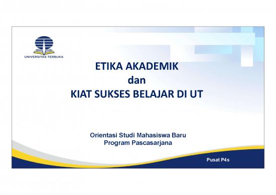 picture Etika Pdf 62911 | Etika Akademik Dan Kiat Sukses Belajar Di Ut Materi Osmb Program S3