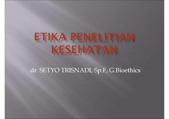 picture Etika Pdf 62589 | Etika Penelitian Kesehatan (d Setyo) 0