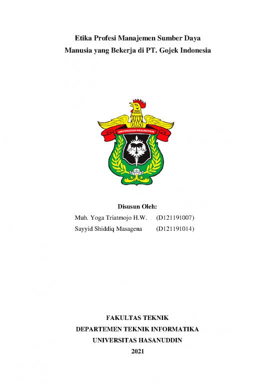 picture Etika Pdf 62838 | Etika Profesi Manajemen Sdm Di Pt Gojek Indonesia