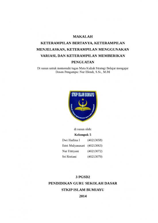 picture1_Keterampilan Dasar Mengajar 62903 | Makalah Keterampilan Guru