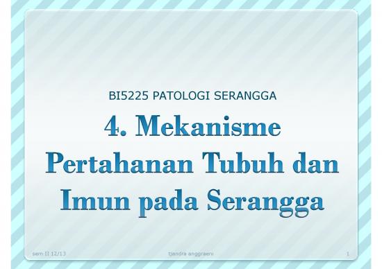 picture Pencernaan Serangga 62101 | Mekanisme Pertahanan Tubuh Dan Imun Pada Serangga