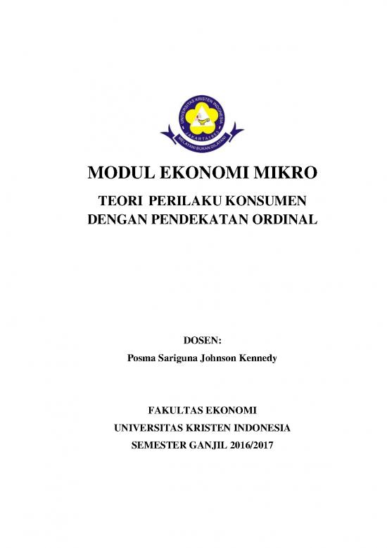 picture1_Keseimbangan Pdf 64005 | Modul Teori Perilaku Konsumen Ordinal5