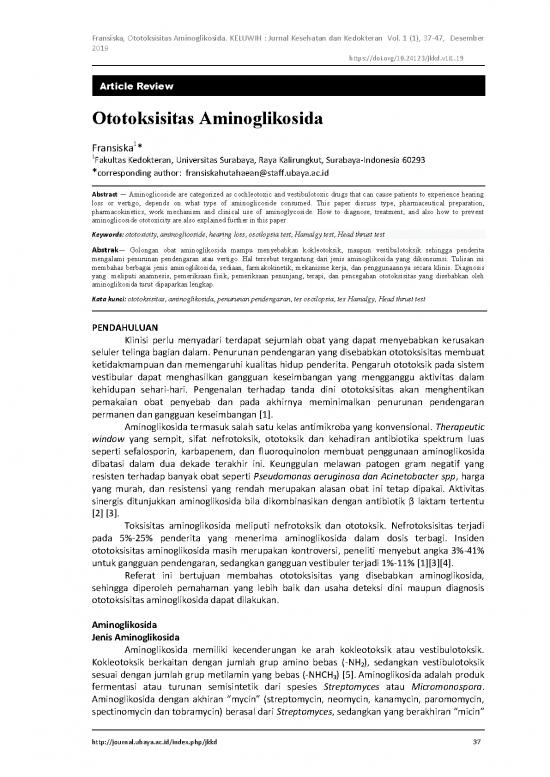 picture1_Example Of Article Review Pdf 63345 | Ototoksisitas Aminoglikosida Keluwih
