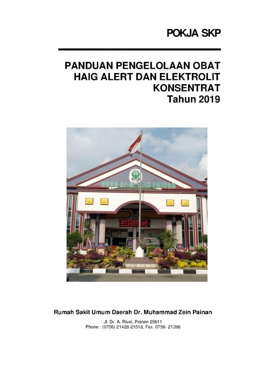 picture Obat Lasa 63427 | Panduan Pengelolaan Obat Haig Alert Dan Elektrolit Konsentrat2019