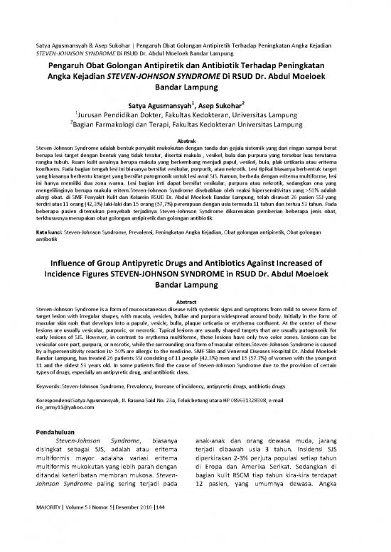 picture1_Golongan Antibiotik Pdf 63323 | Pengaruh  Antipiretik Dan Antibiotik  Sjs Di Rsudam