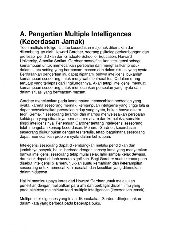 picture Kecerdasan Pdf 63945 | Pengertian Multiple Intelligences