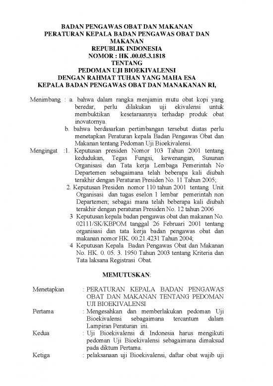 picture1_Per Kbpom Nh1818 Th 2005 Tentang Pedoman Uji Bioekiv 2005