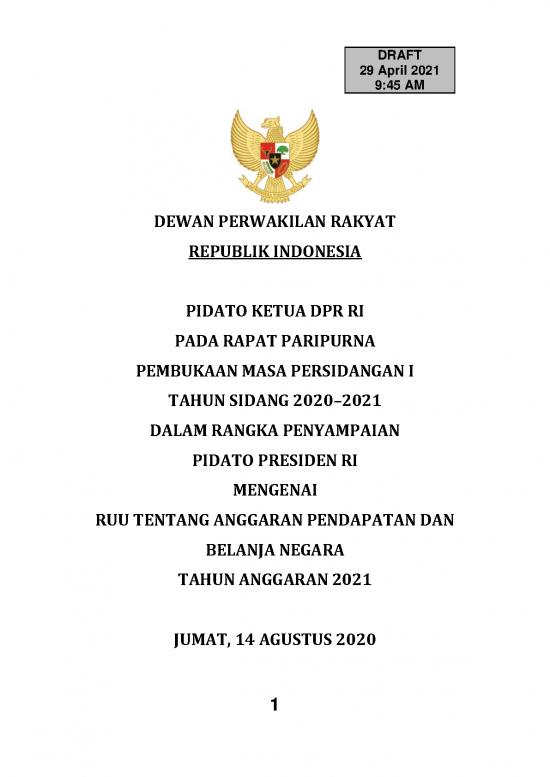 picture_Pidato Pdf 63611 | Persipar Naskah Pidato Pidato Ketua Dpr Ri Tentang Ruu Apbn Ta 2021 1619665413