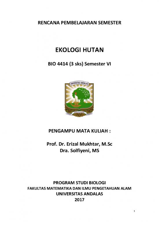 picture Ekosistem Pdf 62013 | Rps   Ekologi Hutan