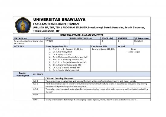 picture Etika Pdf 63202 | Rps  Tpf4240 Pengembangan Kepribadian Dan Etika Profesi