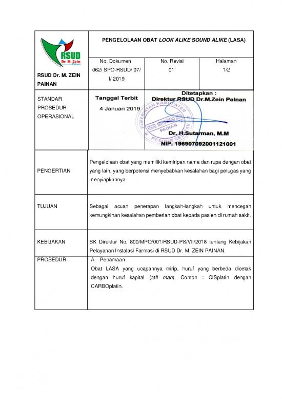 picture Obat Lasa 63428 | Spo Pengelolaan Obat Look Alike Sound Alike 2019