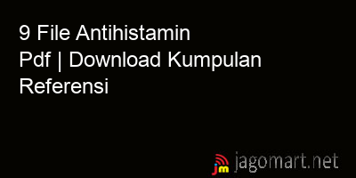 picture 9 File Antihistamin Pdf | Download Kumpulan Referensi