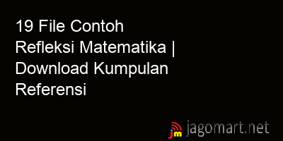 picture 19 File Contoh Refleksi Matematika | Download Kumpulan Referensi