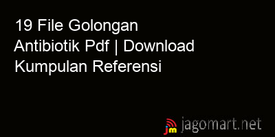 picture 19 File Golongan Antibiotik Pdf | Download Kumpulan Referensi