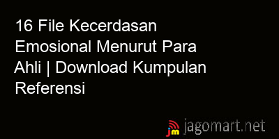 picture 16 File Kecerdasan Emosional Menurut Para Ahli | Download Kumpulan Referensi