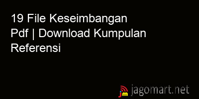 picture 19 File Keseimbangan Pdf | Download Kumpulan Referensi