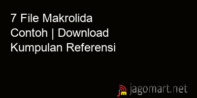 picture 7 File Makrolida Contoh | Download Kumpulan Referensi