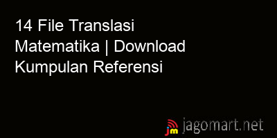 picture 14 File Translasi Matematika | Download Kumpulan Referensi