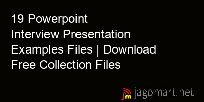 picture 19 Powerpoint Interview Presentation Examples Files | Download Free Collection Files
