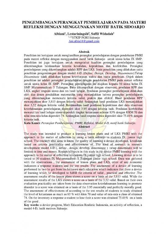 picture Refleksi Matematika 64997 | 1431010   Artikel