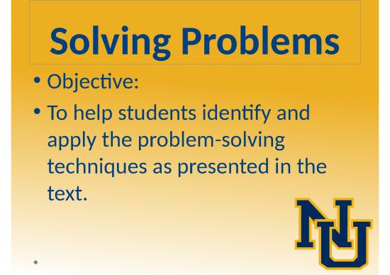 picture Problem Solving Techniques Ppt 65890 | 185 Solving Problems