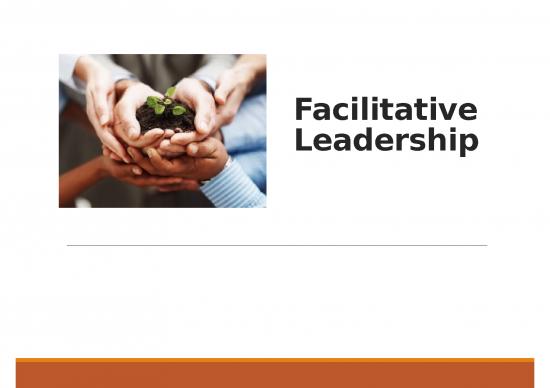 picture Leadership Training Ppt 65597 | 1 Facilitative Leadership Training