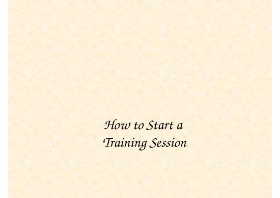 picture Introduce Yourself Ppt 66495 | 2 How To Start A Training Session