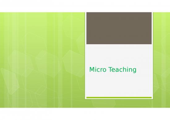 picture Presentation Skills Ppt 66013 | 3)micro Teaching