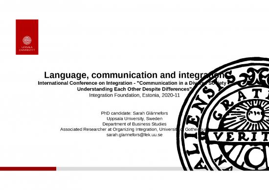 picture Communication Ppt 65833 | 3 Sarah Glannefors 2020