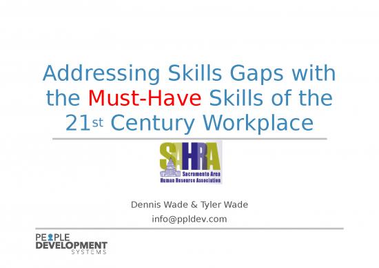 picture1_Communication Ppt 66386 | Addressing Skills Gaps With The Must Have Skills Of The 21st Century Workplace