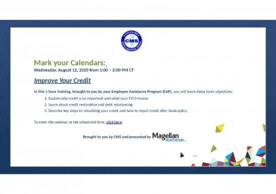picture Communication Ppt 66522 | August Webinar Template