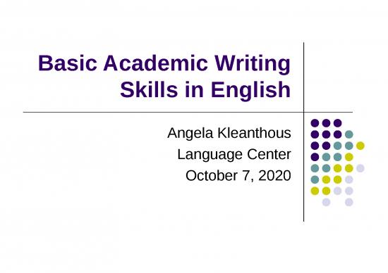 picture_Writing Ppt 66044 | Basic Academic Writing Skills In Englishnew