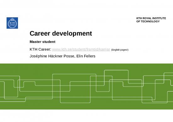 picture Powerpoint Presentation Introduction 66264 | Career Development Master  Sem 2