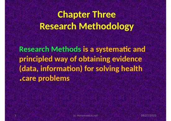 picture_Research Methodology Slideshare 66833 | Chapter Three Research Methods