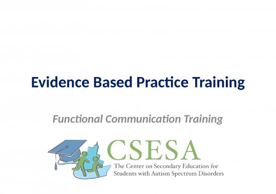 picture Communication Ppt 65577 | Ebp Fct Csesa Training