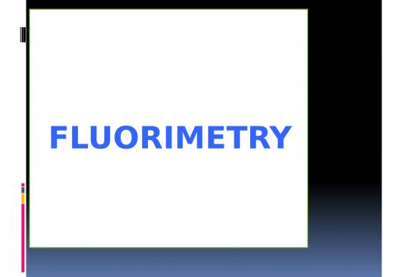 picture_Fluorimetry Slideshare 66770 | Flourimetry