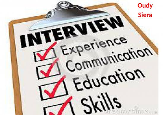 picture Ppt Job Interview Presentation 66341 | Handout Psi 413 Chapter 7
