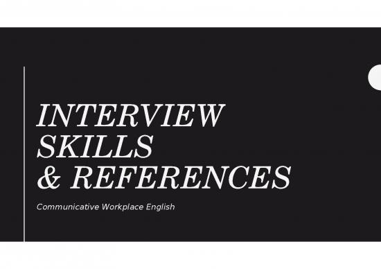picture_Ppt Job Interview Presentation 66221 | Interview Skills References