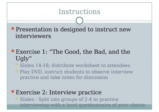 picture Powerpoint For Interview Presentation 66365 | Interviewer Training