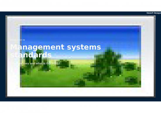 picture Iso 9001 Ppt 64877 | Intro To Management Systems Standards
