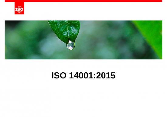 picture Standard Ppt 64878 | Iso 14001final