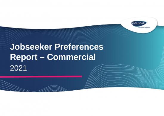 picture Career Ppt 65973 | Jobseeker Report 2021 Commercial