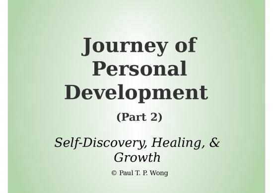 picture Self Introduction Ppt 66293 | Journey Of Personal Development Part 2