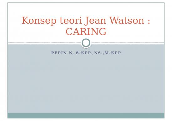 picture_Nursing Theories Ppt 66632 | Konsep Teori Jean Watson