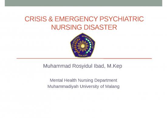 picture1_Disaster Nursing Ppt 66666 | Kp 3 Emergency Psychiatric Nursing